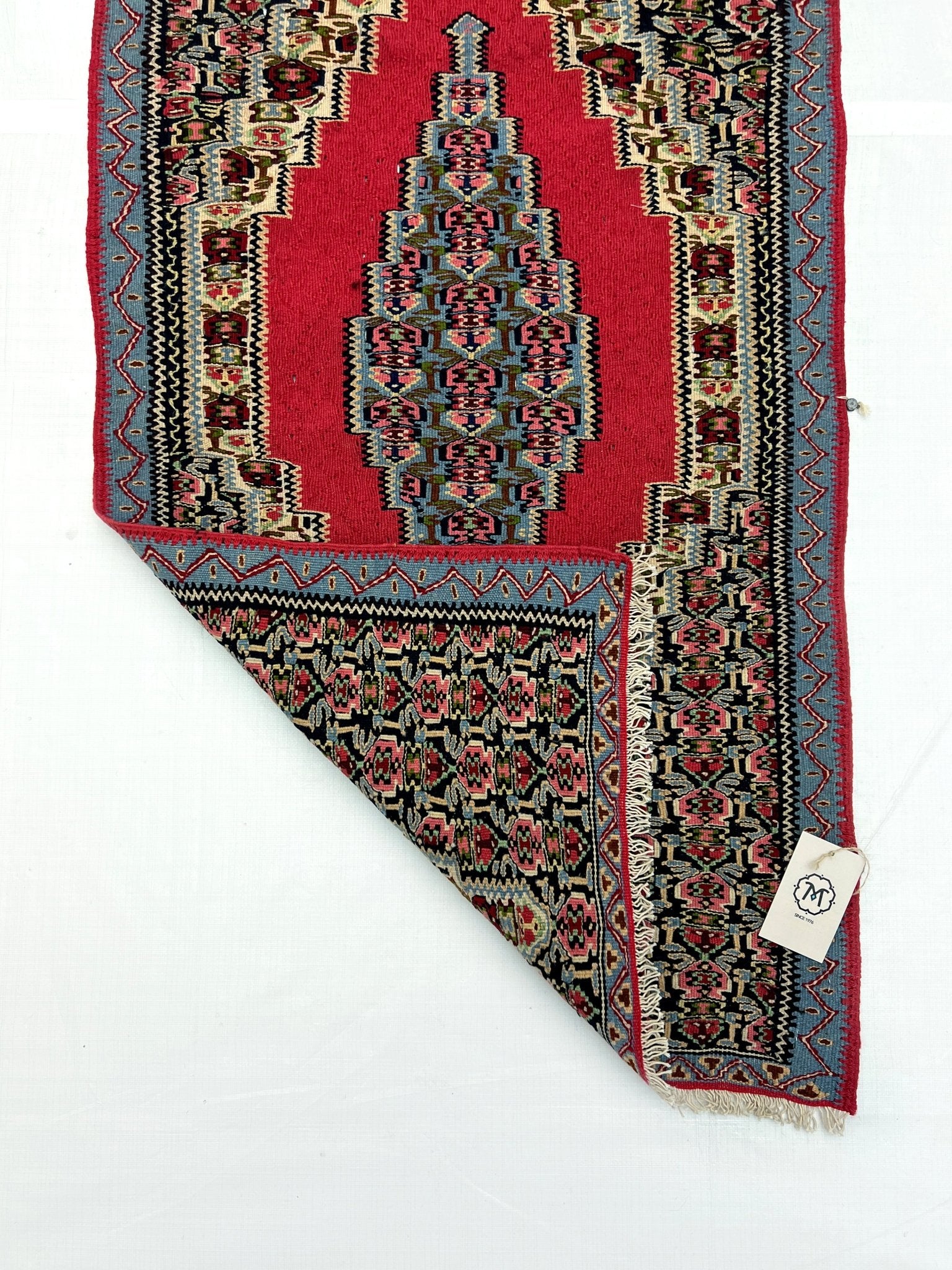 senneh persina turkish vintage mini rug san francisco bay area