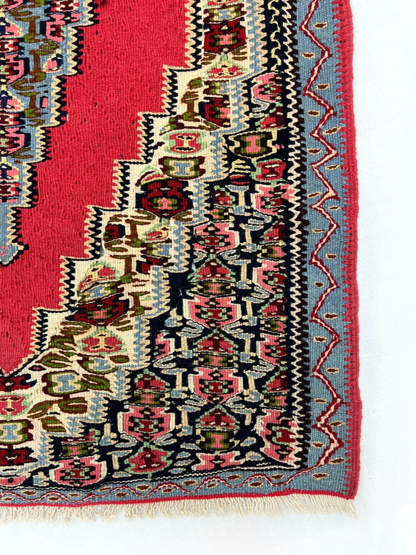 senneh persina turkish vintage mini rug san francisco bay area