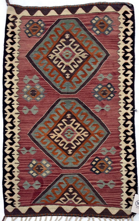 turkish mini rug doormat bath mat. handmade wooll vintage rug shop san francisco bay area, berkeley, palo alto.