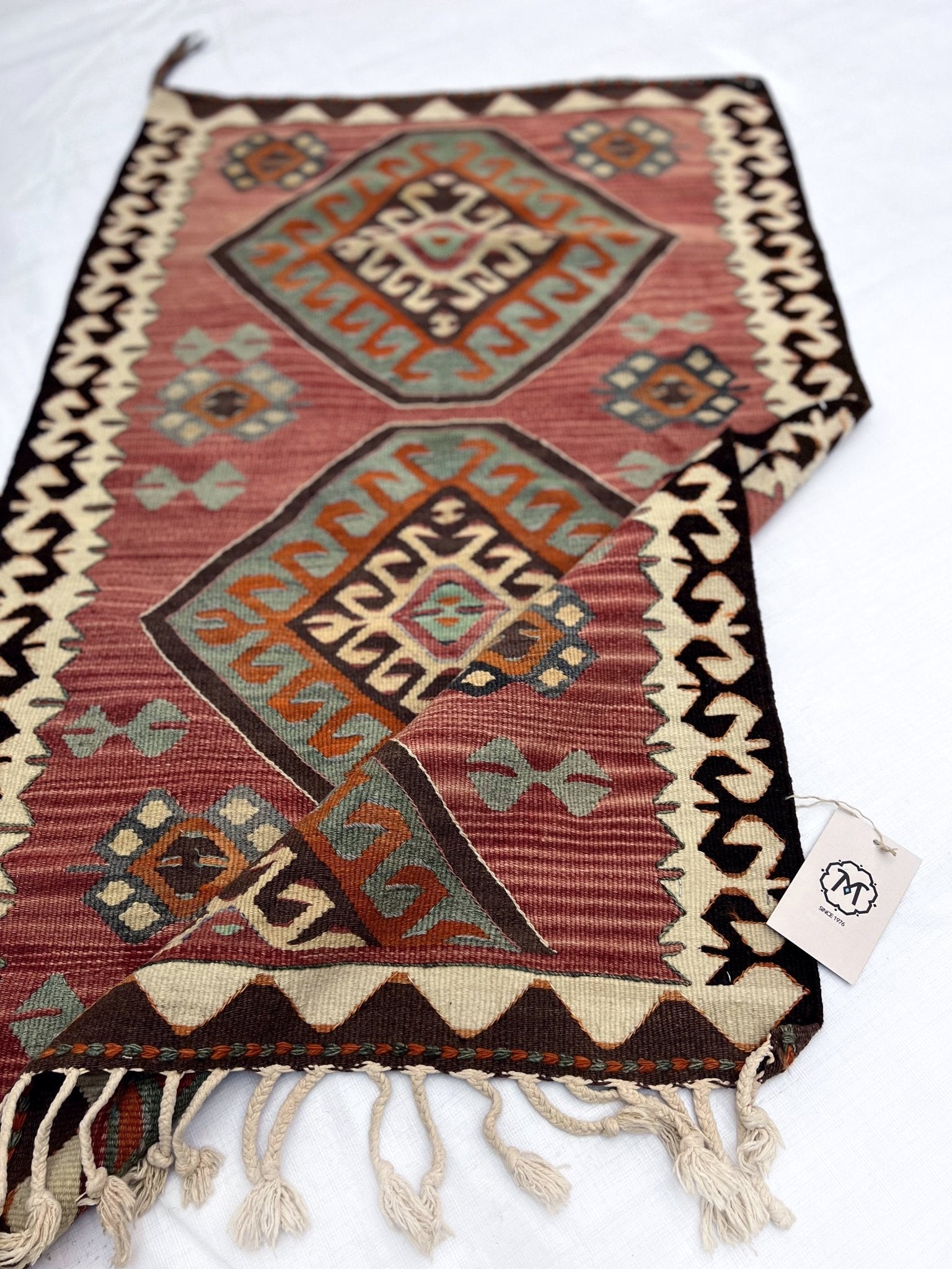 turkish mini rug doormat bath mat. handmade wooll vintage rug shop san francisco bay area, berkeley, palo alto.