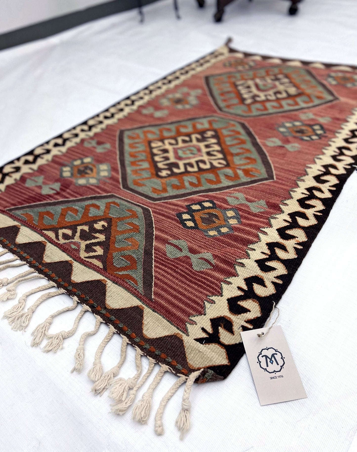 turkish mini rug doormat bath mat. handmade wooll vintage rug shop san francisco bay area, berkeley, palo alto.