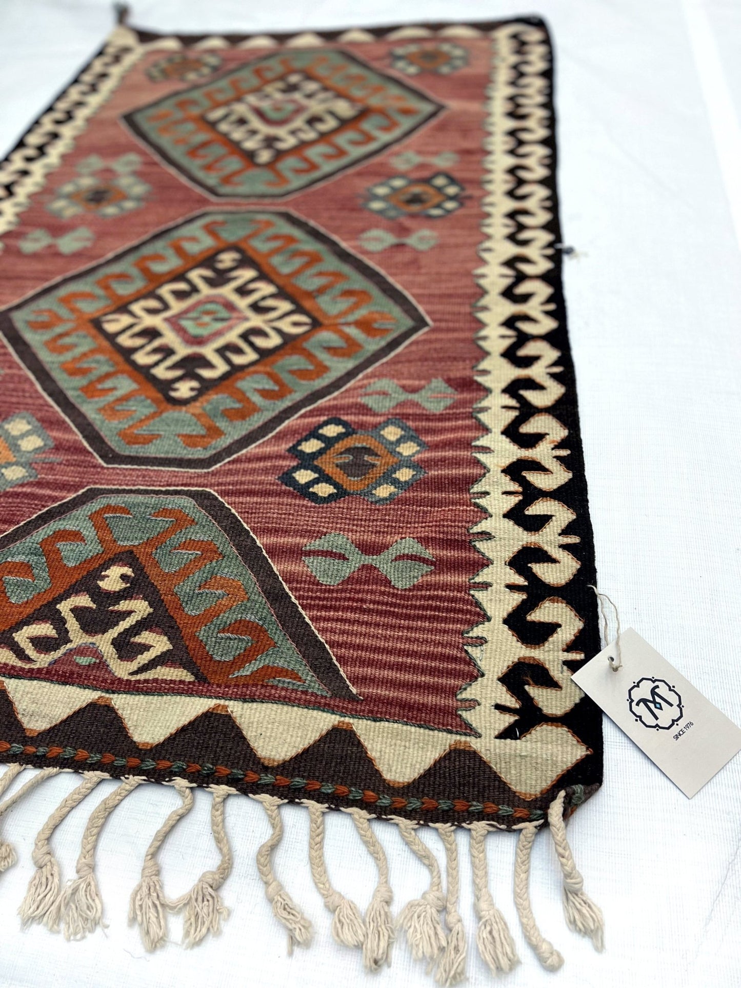 turkish mini rug doormat bath mat. handmade wooll vintage rug shop san francisco bay area, berkeley, palo alto.
