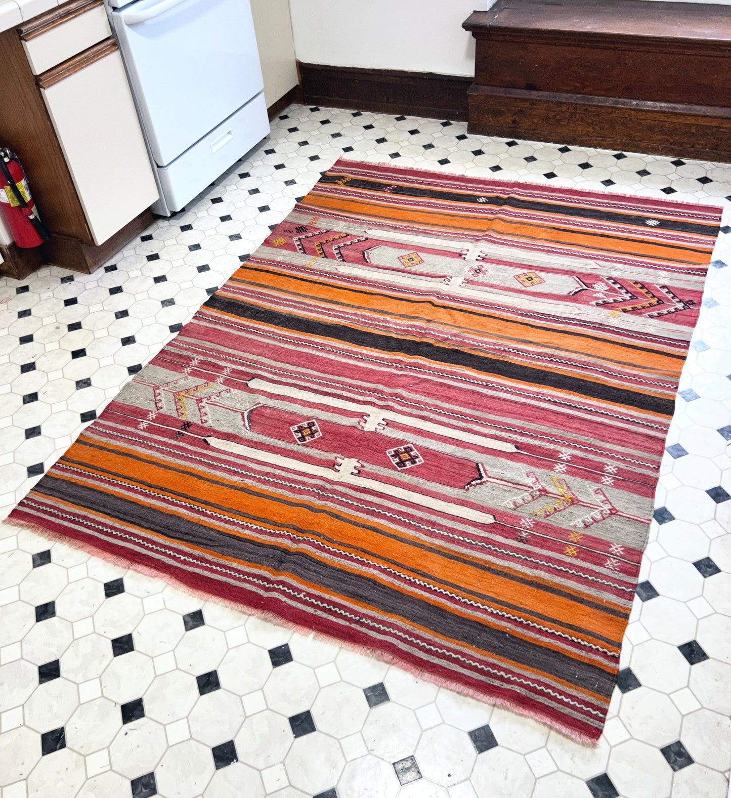 Sivas handmade wool Vintage Turkish Kilim Rug shop los latos los gatos palo altos. Vintage rug shop berkeley SF bay area