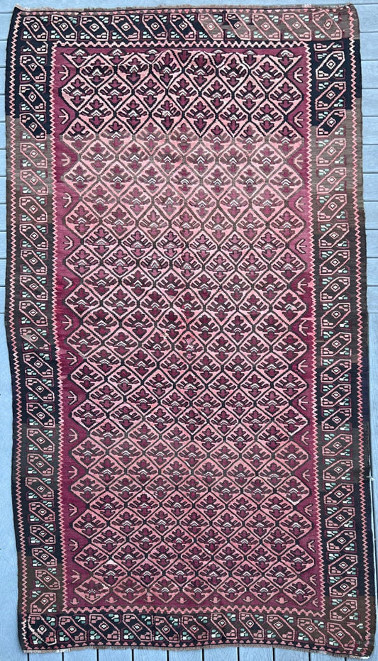 Antique Armenian Kilim Rug. Vintage Caucasian Rug. Oriental rug store San Francisco Bay Area. Buy rug online Free shipping