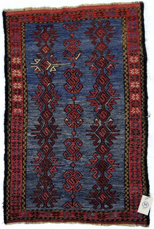 turkish mini rug doormat bath mat. handmade wooll vintage rug shop san francisco bay area, berkeley, palo alto.