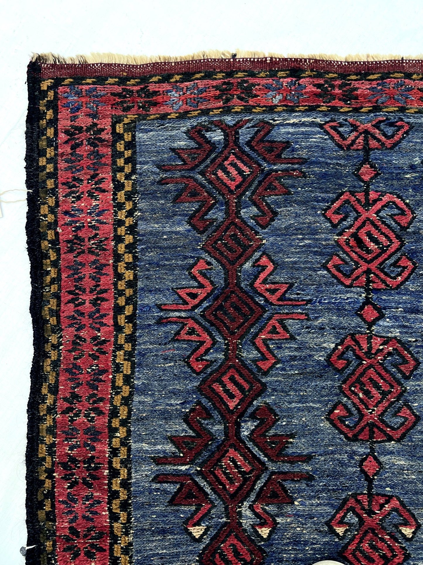 turkish mini rug doormat bath mat. handmade wooll vintage rug shop san francisco bay area, berkeley, palo alto.