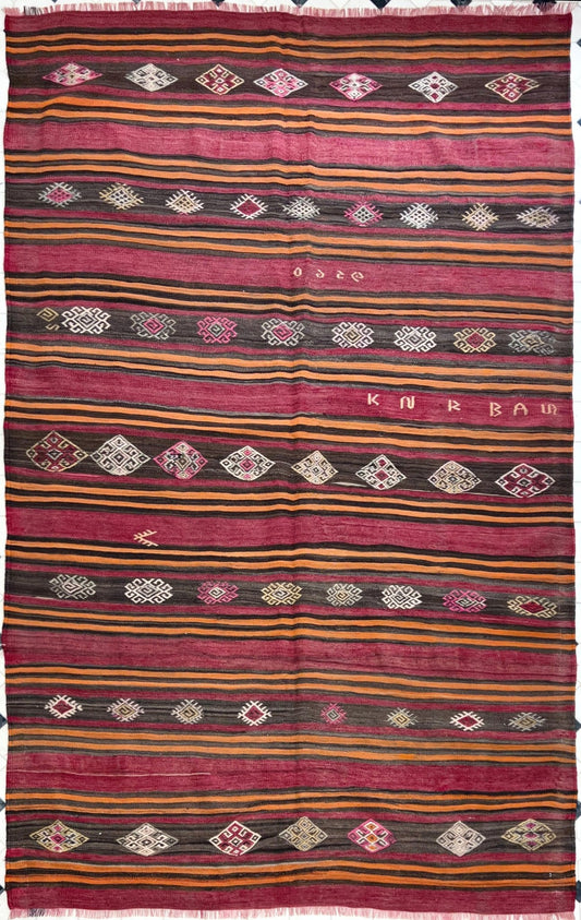 Sivas handmade wool Vintage Turkish Kilim Rug shop los latos los gatos palo altos. Vintage rug shop berkeley SF bay area