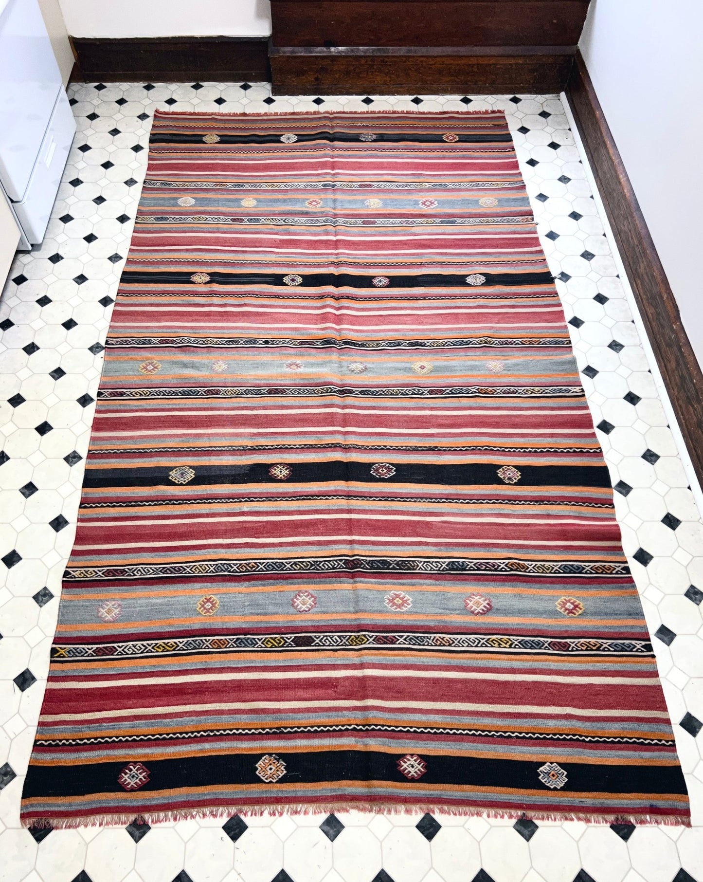 Sivas handmade wool Vintage Turkish Kilim Rug shop los latos los gatos palo altos. Vintage rug shop berkeley SF bay area