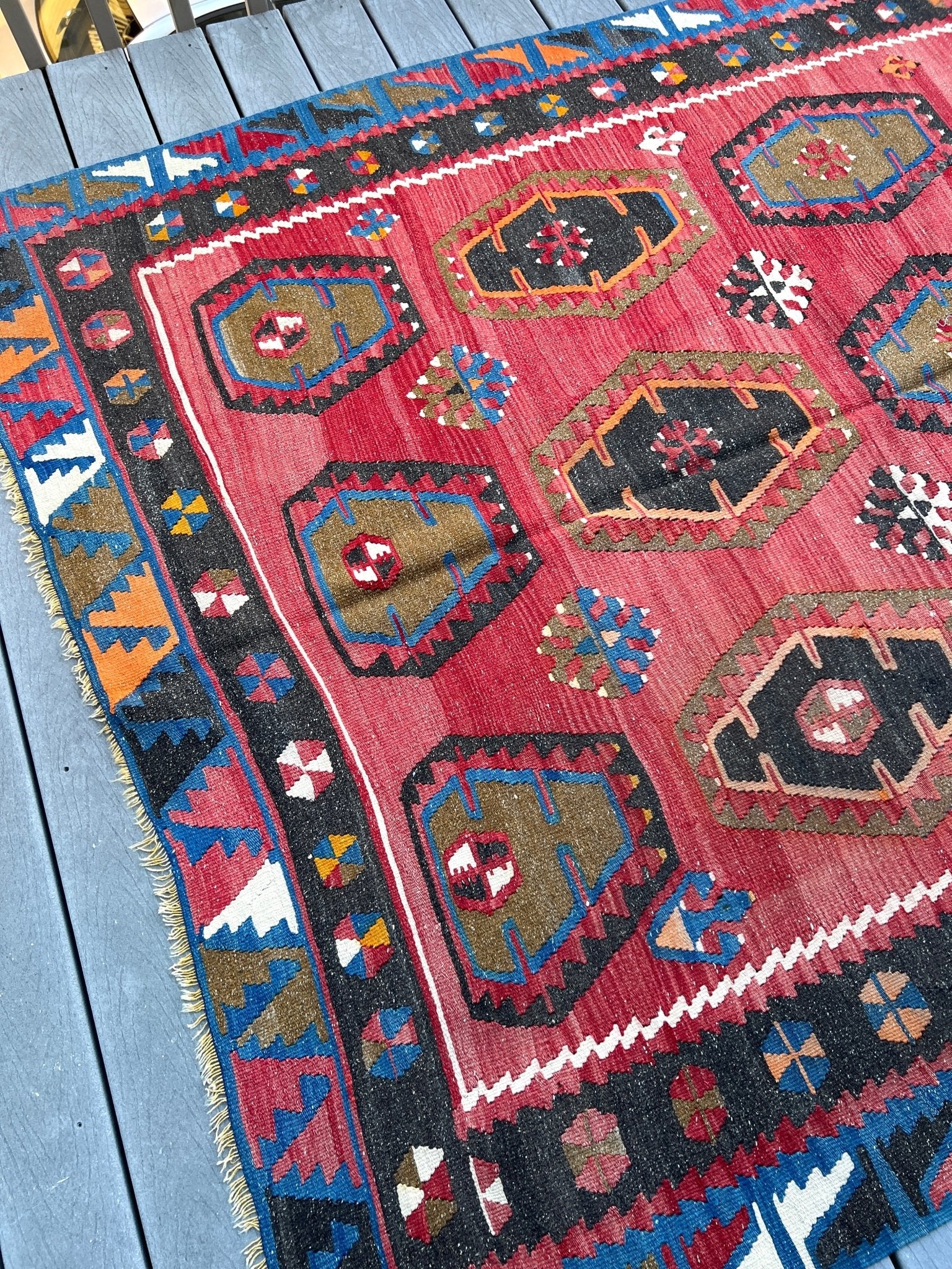 Sarkisla handmade wool vintage Turkish Kilim rug shop san francisco Berkeley Palo Alto. Oriental Rug shop Los Altos Los Gatos