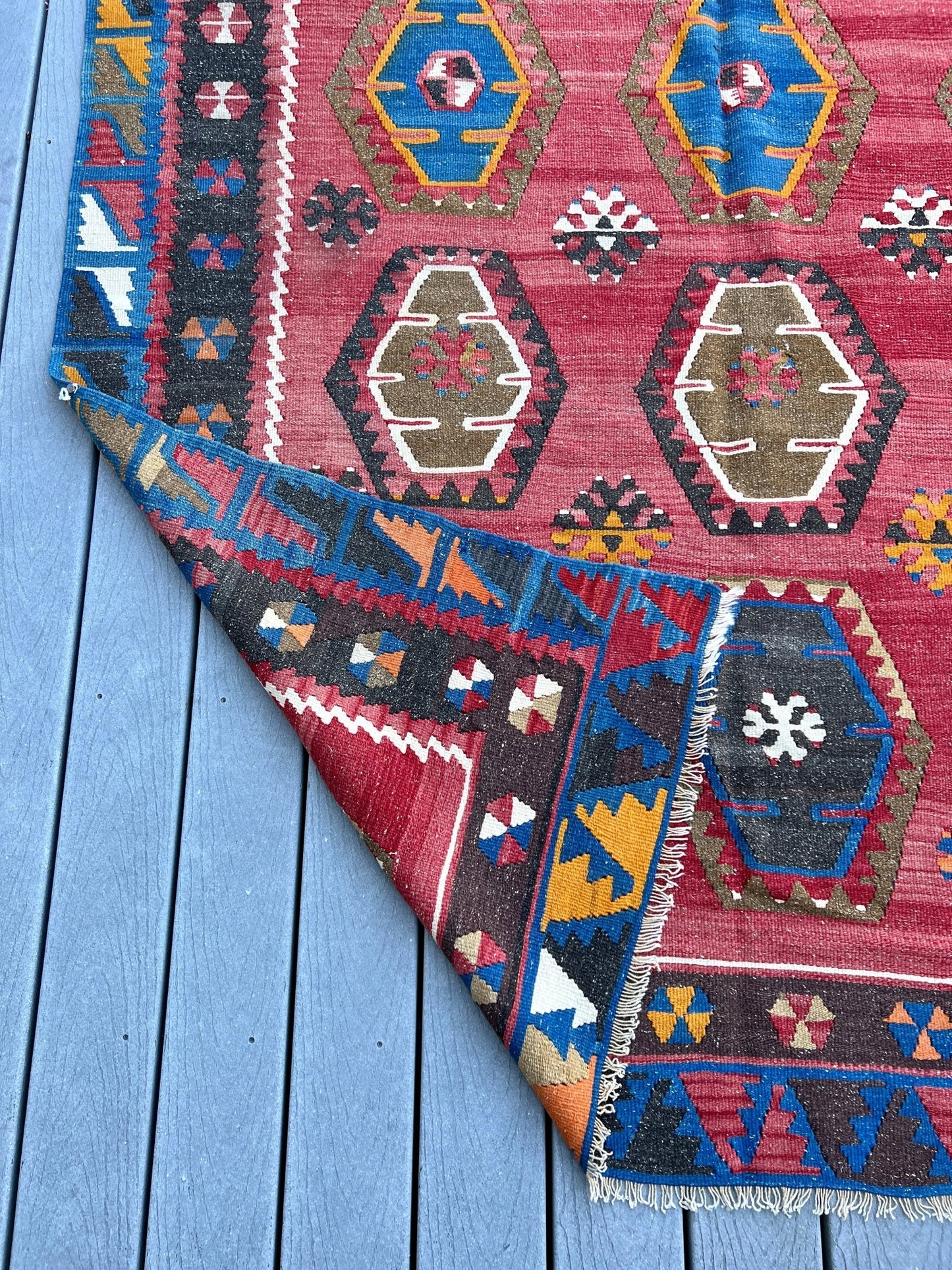 Sarkisla handmade wool vintage Turkish Kilim rug shop san francisco Berkeley Palo Alto. Oriental Rug shop Los Altos Los Gatos