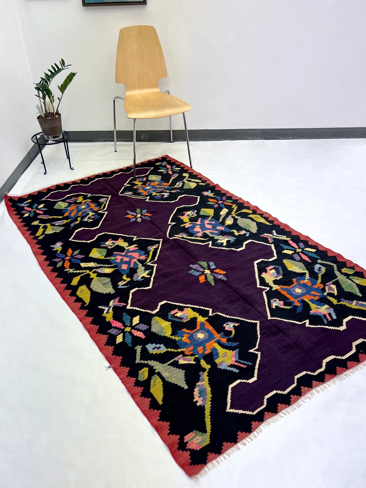 floral rug vintage kilim rug san francisco bay area rug shopping