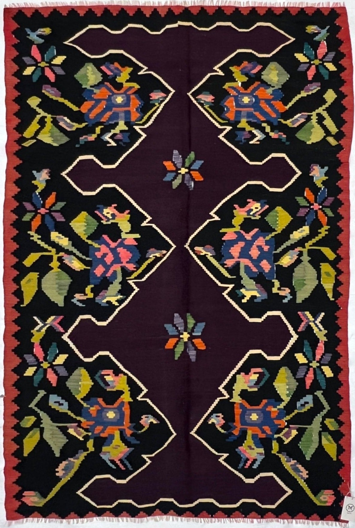 floral rug vintage kilim rug san francisco bay area rug shopping