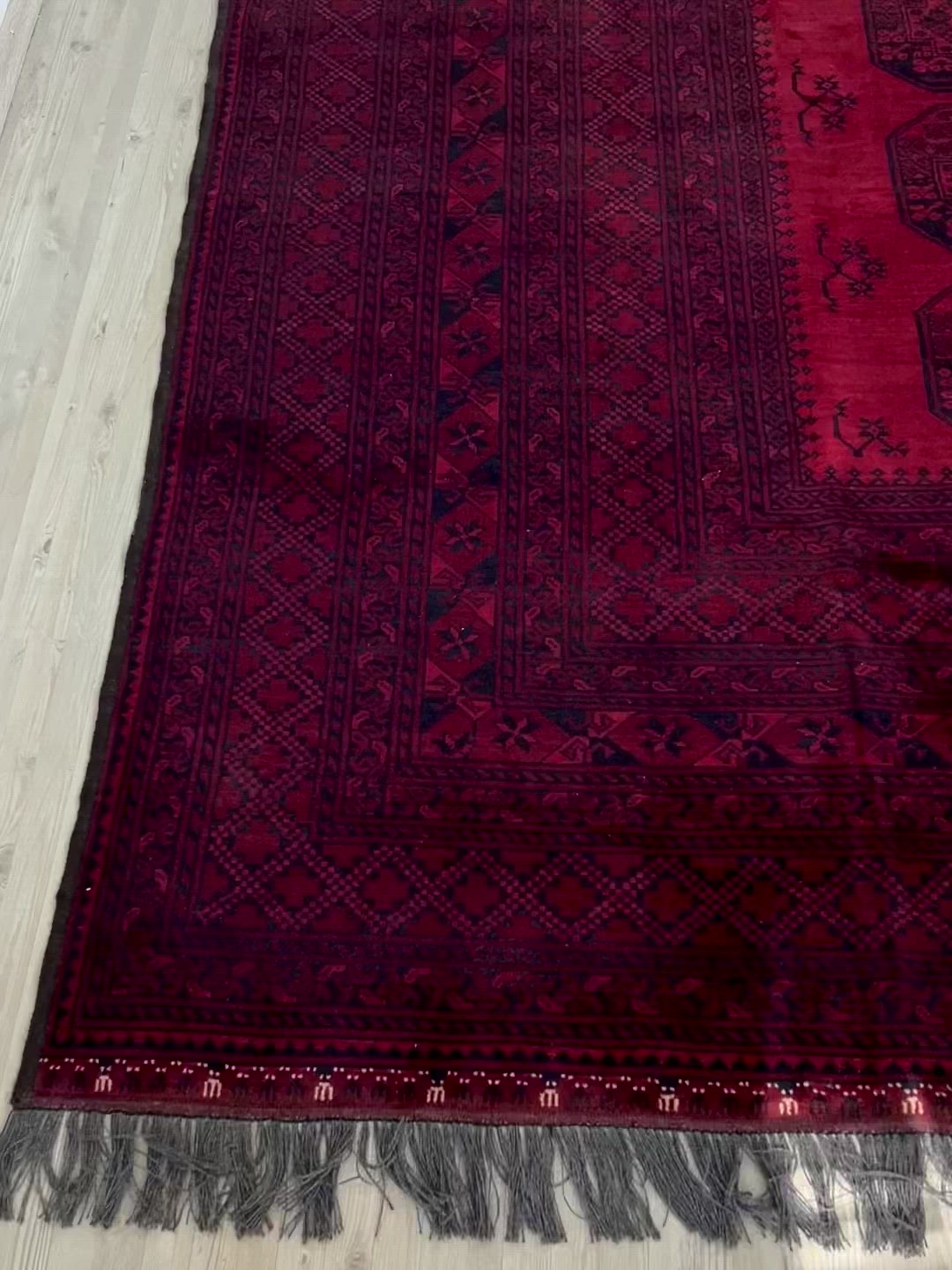 burgundry red oversized turkmen ersari rug shop san francisco bay area  extra large oriental rug palo alto vintage rug shop berkeley rug shopping buy rugs online california afghan rug 