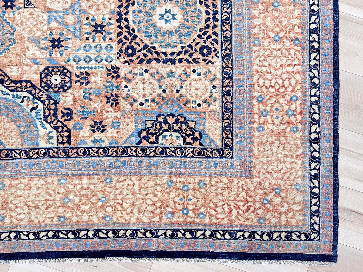 large handmade mamluk rug. Oriental rug shop san francisco bay area. Buy wool carpet online free shipping USA Canada.