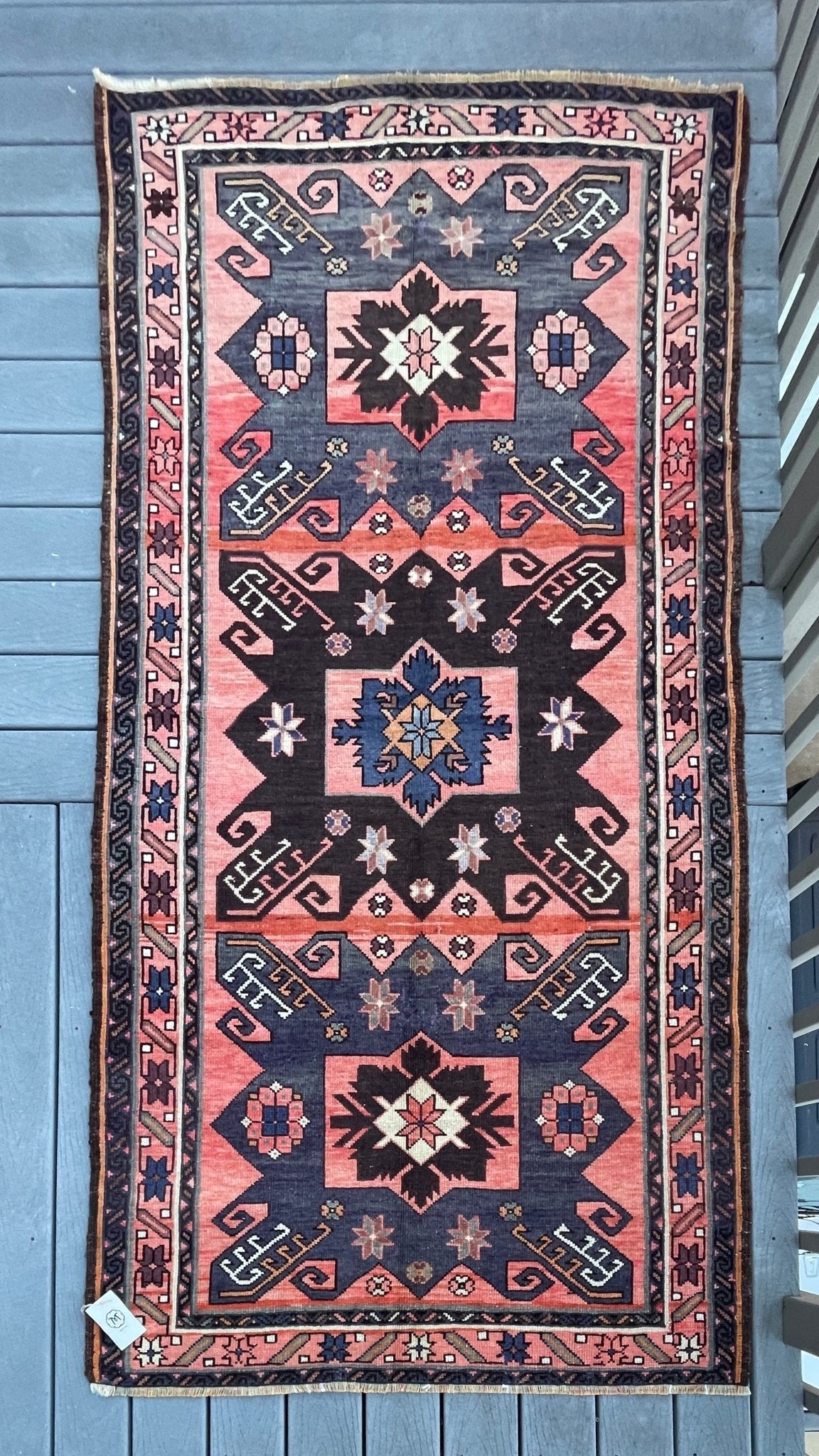 Semi antique Kazak Handmade wool Rug shop san francisco bay area. Buy oriental rug store palo alto, berkeley
