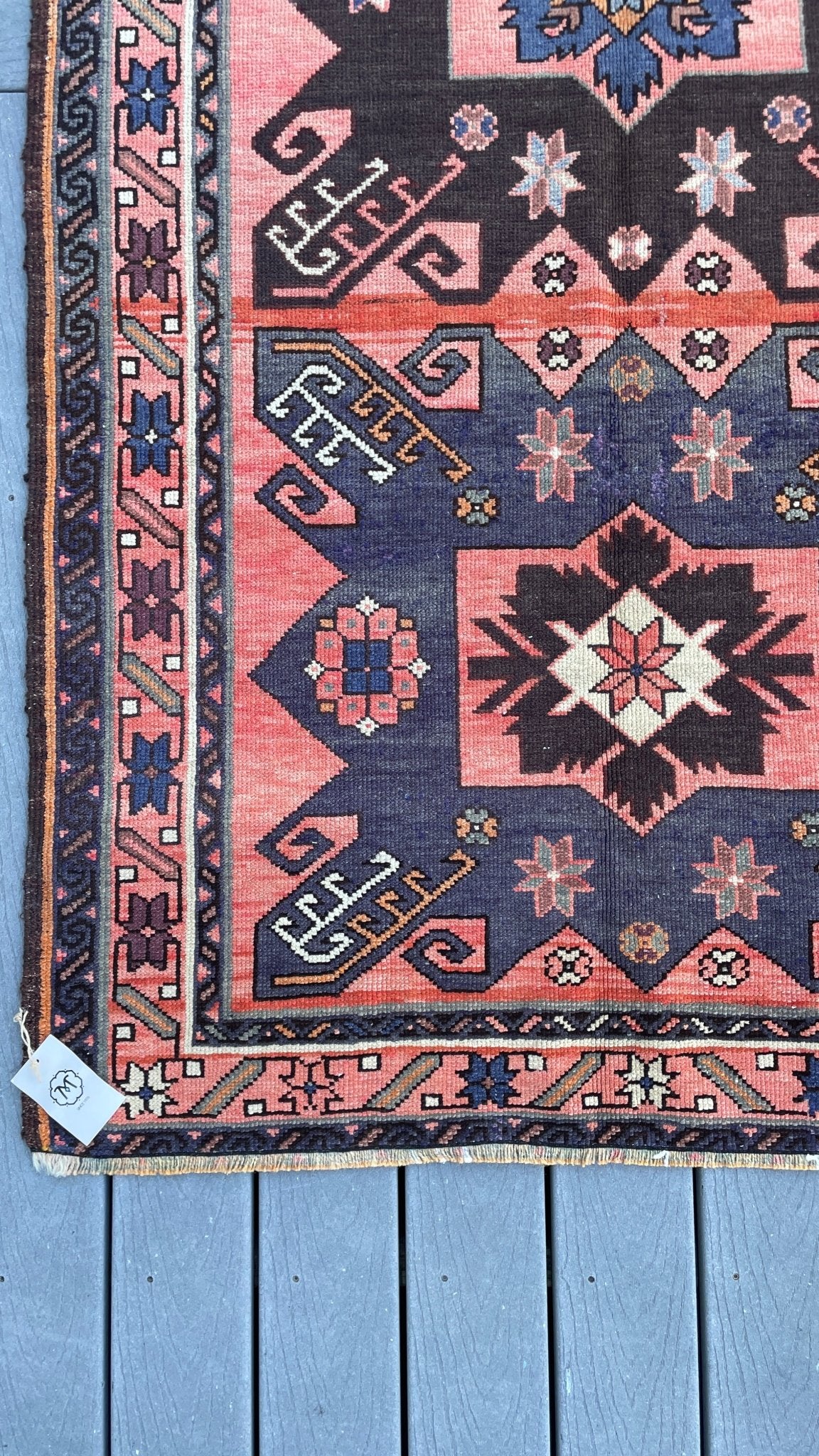 Semi antique Kazak Handmade wool Rug shop san francisco bay area. Buy oriental rug store palo alto, berkeley