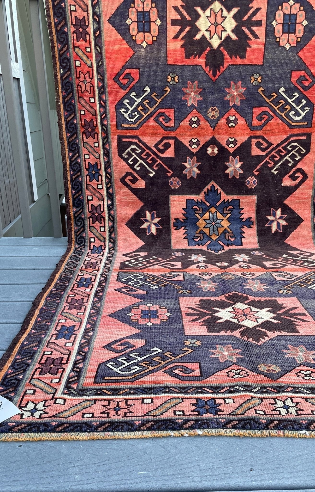 Semi antique Kazak Handmade wool Rug shop san francisco bay area. Buy oriental rug store palo alto, berkeley