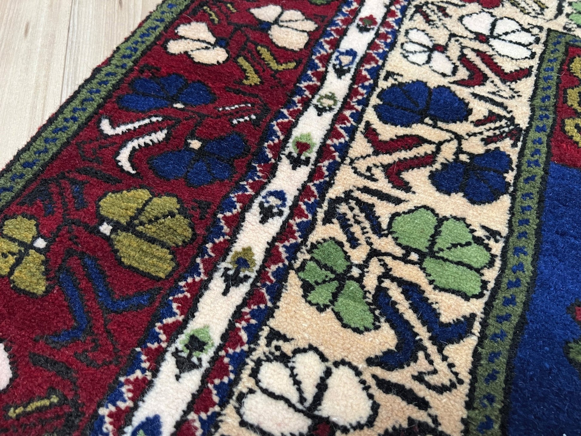 Vintage Turkish rug shop san francisco bay area. Handmade rug Menlo Park Palo Alto. Wool nursery rug. 