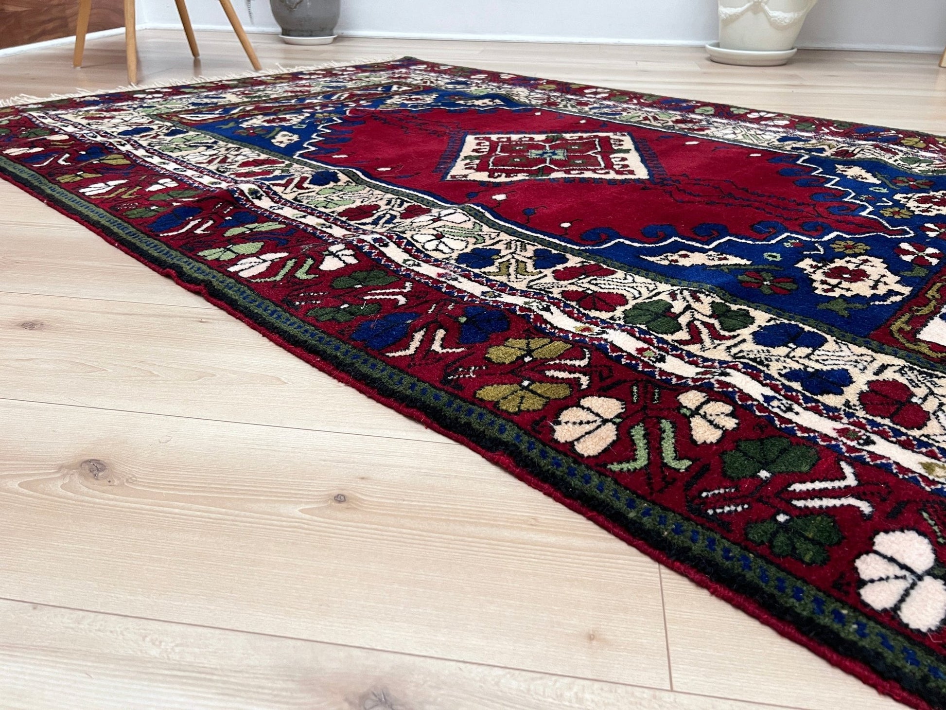 Vintage Turkish rug shop san francisco bay area. Handmade rug Menlo Park Palo Alto. Wool nursery rug. 