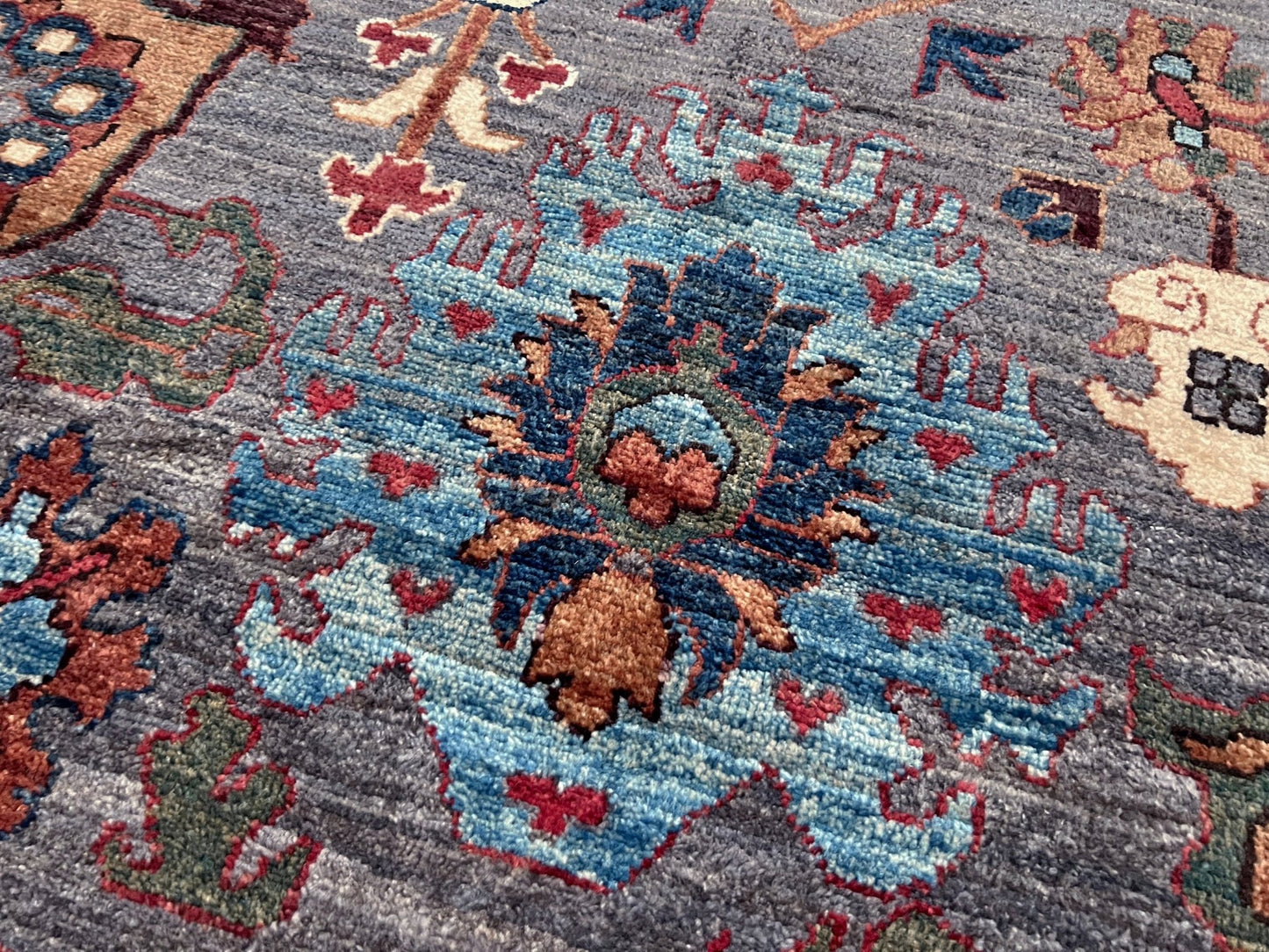 Sultani Handmade wool 10x14 area rug. Oriental rug shop san francisco bay area.  Carpet store berkeley palo alto.