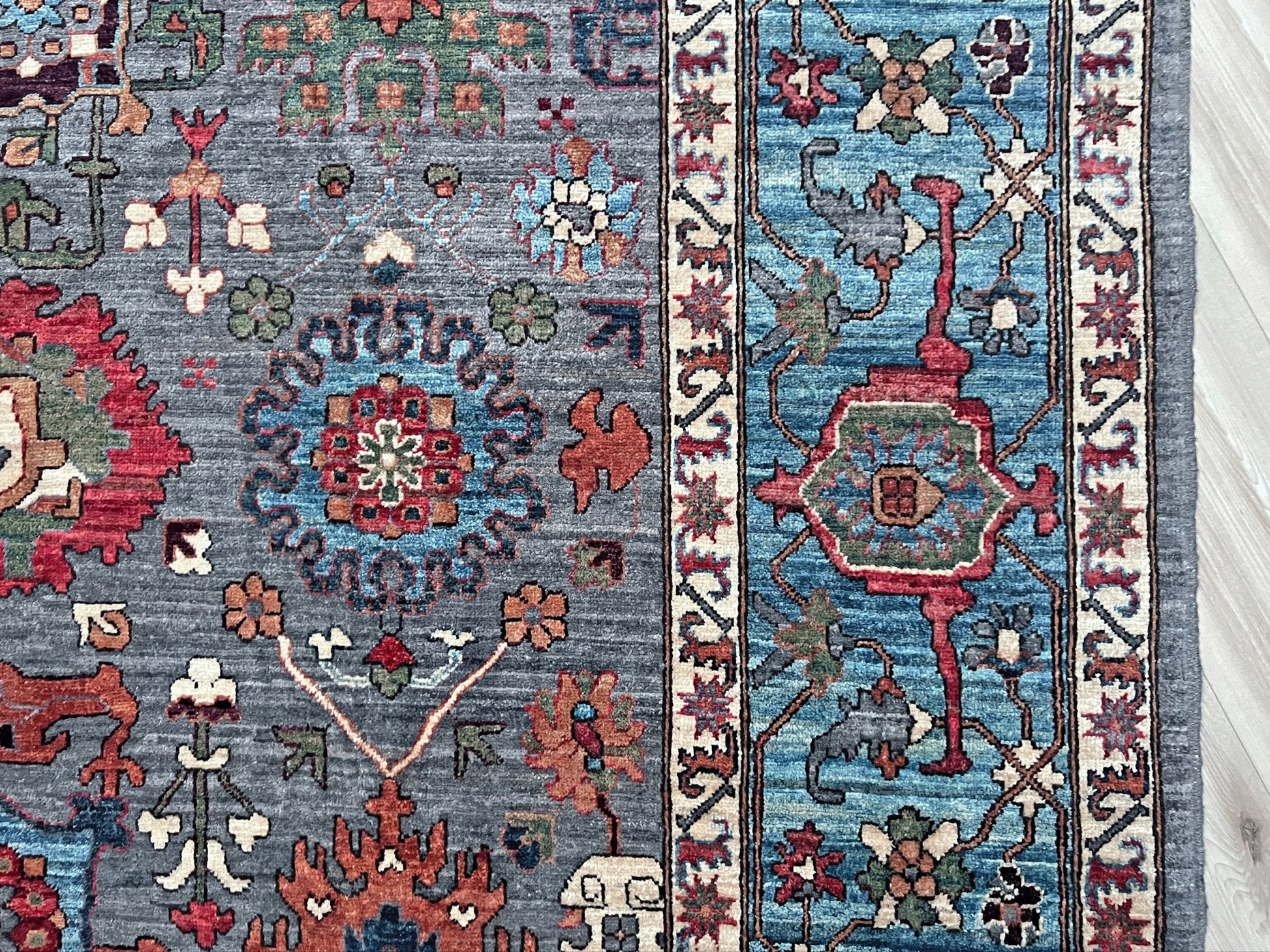 Sultani Handmade wool 10x14 area rug. Oriental rug shop san francisco bay area.  Carpet store berkeley palo alto.