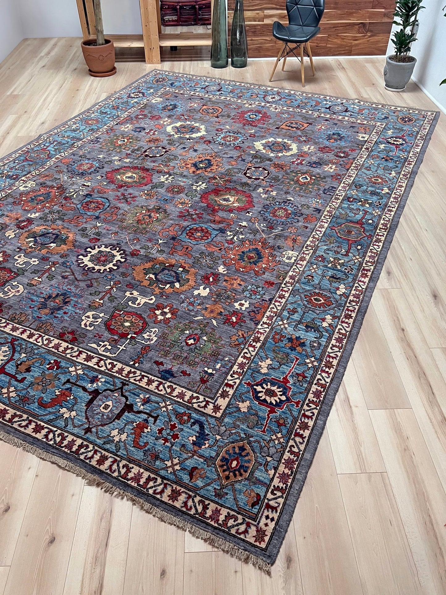 Sultani Handmade wool 10x14 area rug. Oriental rug shop san francisco bay area.  Carpet store berkeley palo alto.