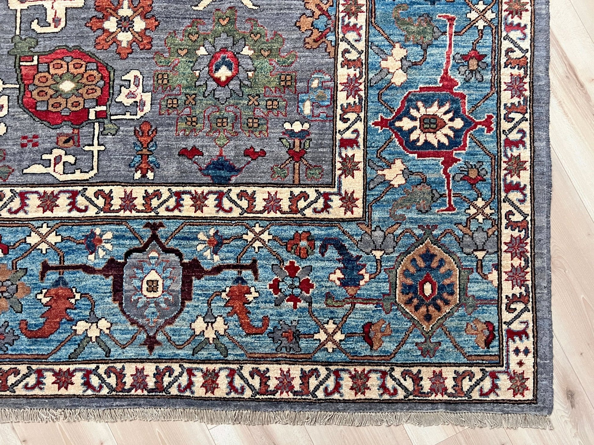 Sultani Handmade wool 10x14 area rug. Oriental rug shop san francisco bay area.  Carpet store berkeley palo alto.