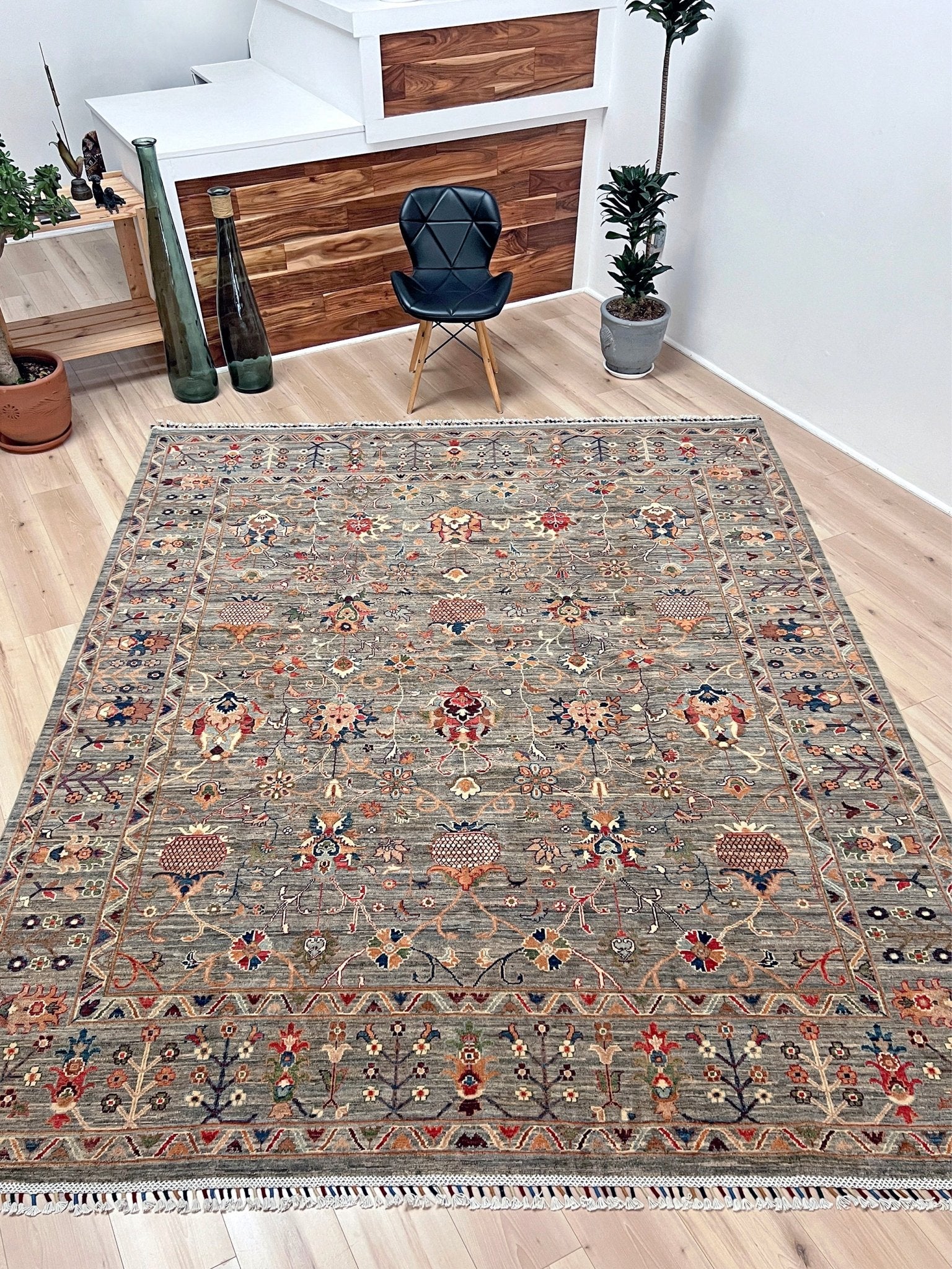 Sultani handmade wool area rug for living room bedroom dining. Oriental rug shop san francisco bay area. Buy rug online