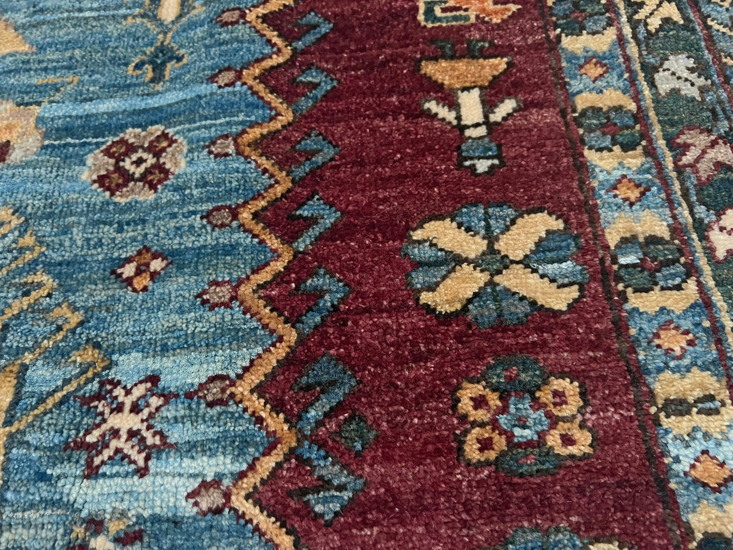 Serapi handmade contemporary rug. Wool tribal oriental rug shop san francisco bay area. Buy handmade rug near me.