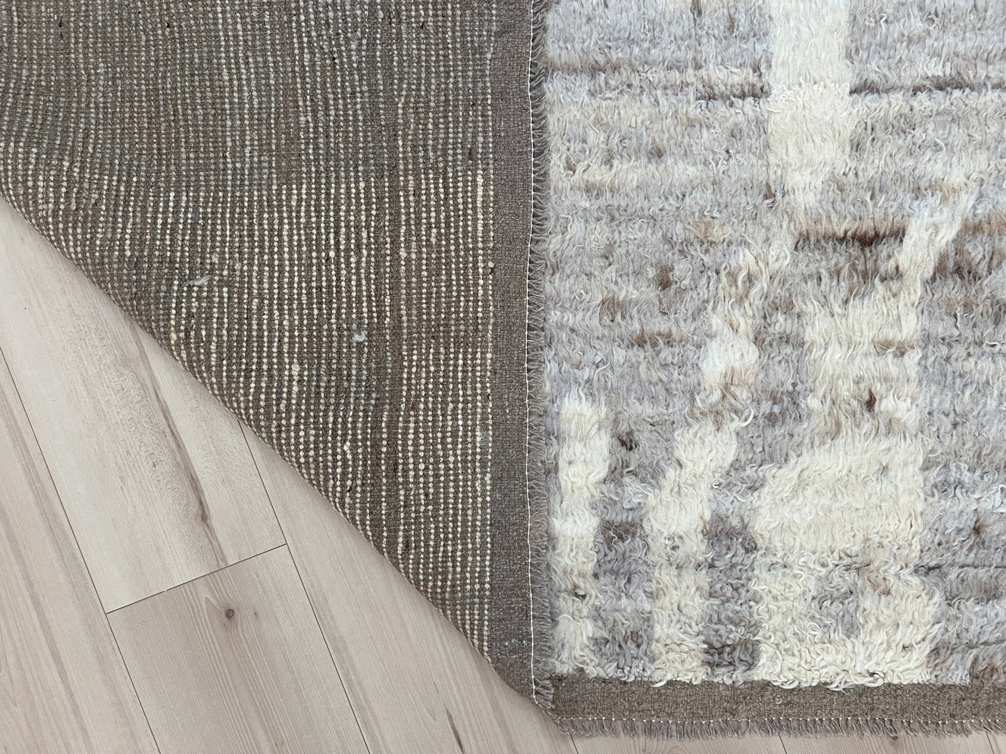 moroccan shag wool minimalist rug shop san francisco bay area. Minimalist handmade area rug. Buy rug online. 