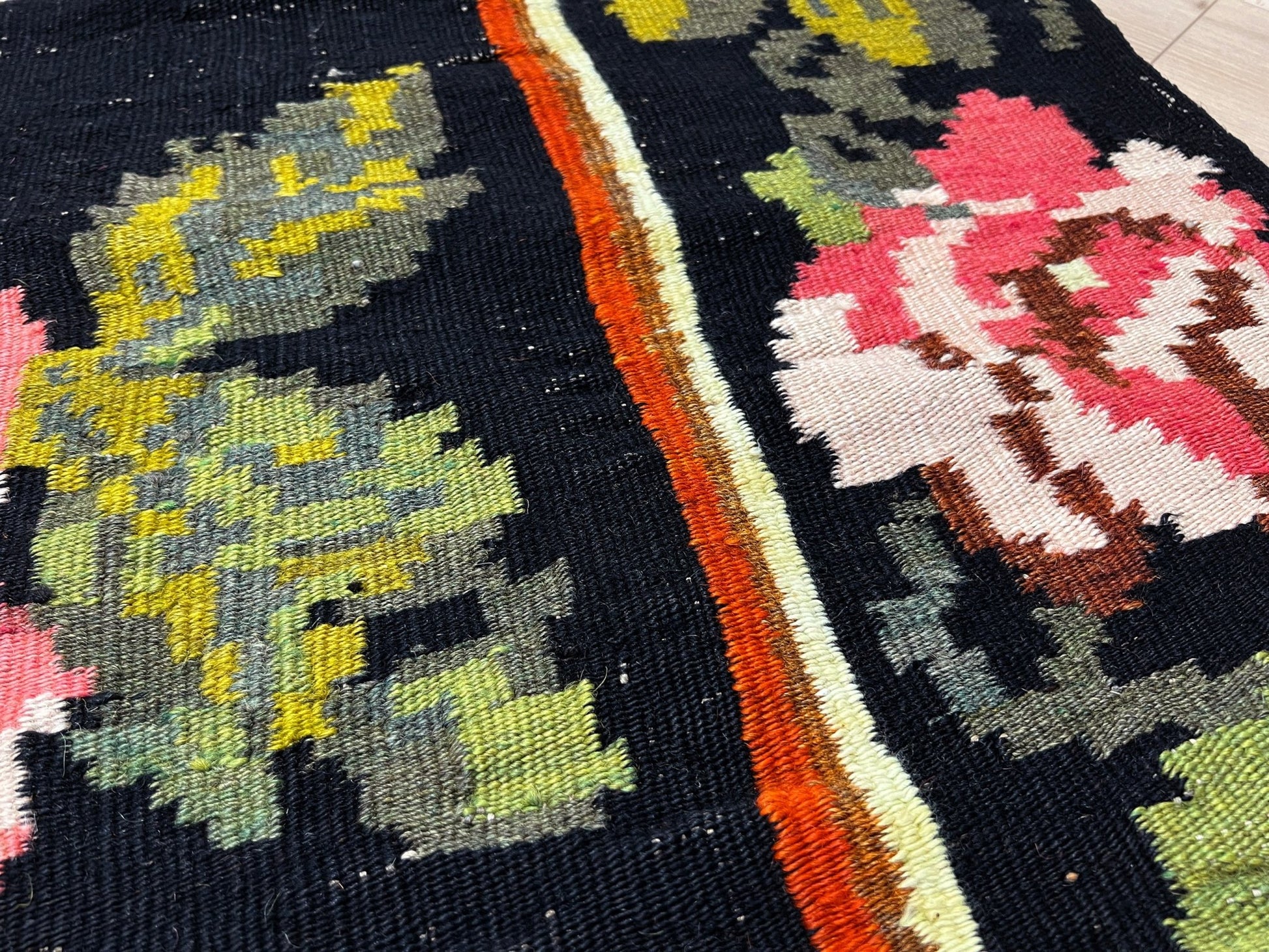 Rose kilim rug shop san francisco bay area. Handmade wool flatweave rug shop. 