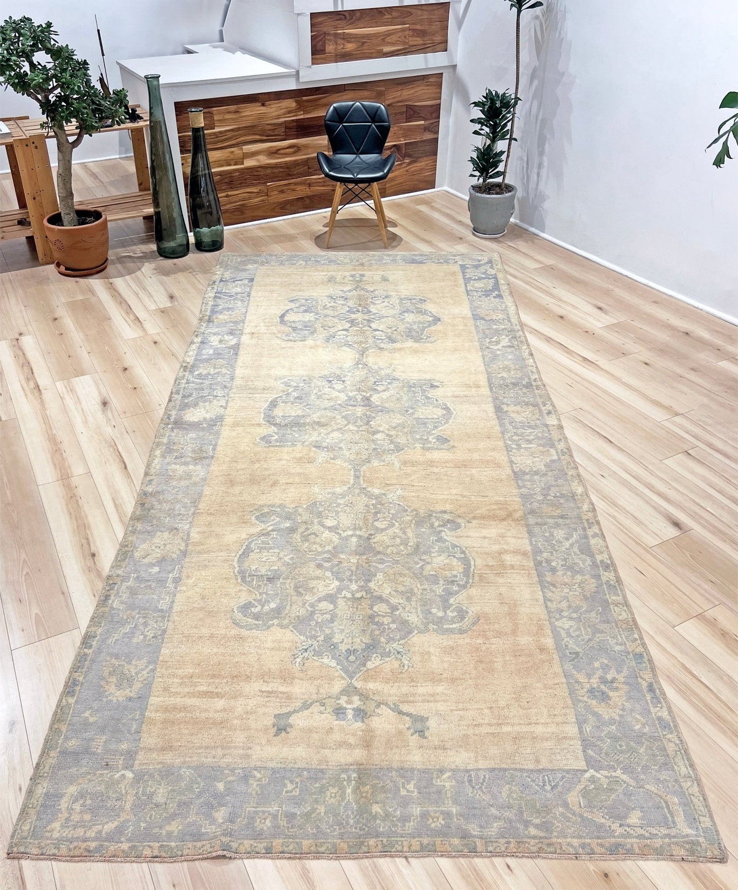 Kars turkish wide runner rug. Handmade rug shop san francisco bay area. Turkish muted wool rug for entry, hallway. Buy wool carpet online