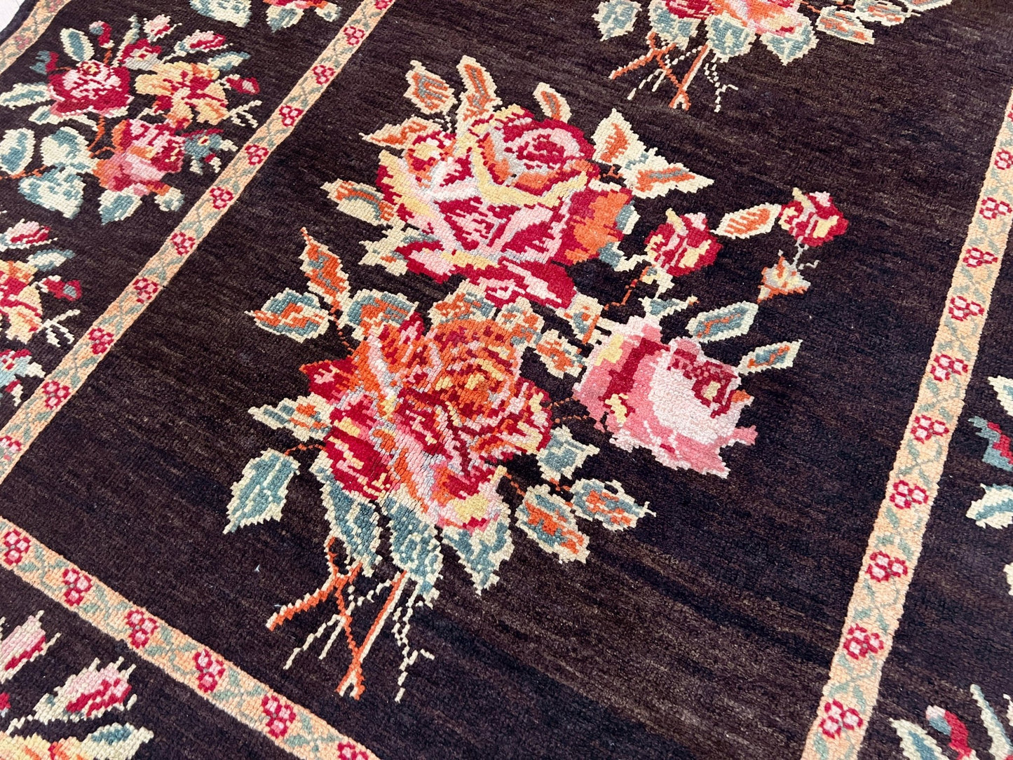 KARABAGH armenian vintage Scatter rug. Oriental rug shop san francisco bay area. Buy handmade wool rug online free shipping