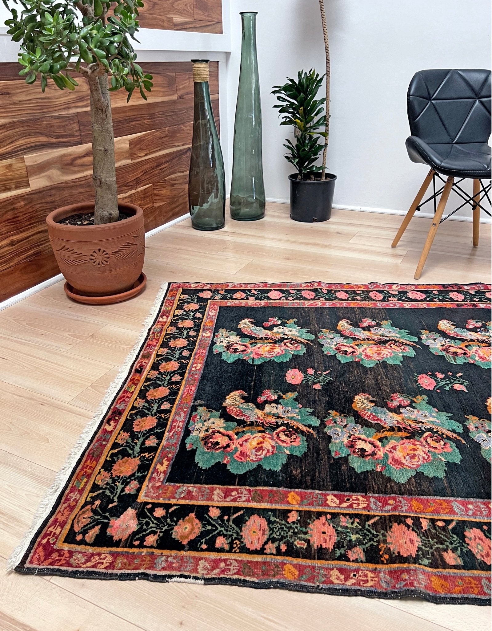 KARABAGH armenian vintage Scatter rug. Oriental rug shop san francisco bay area. Buy handmade wool rug online free shipping