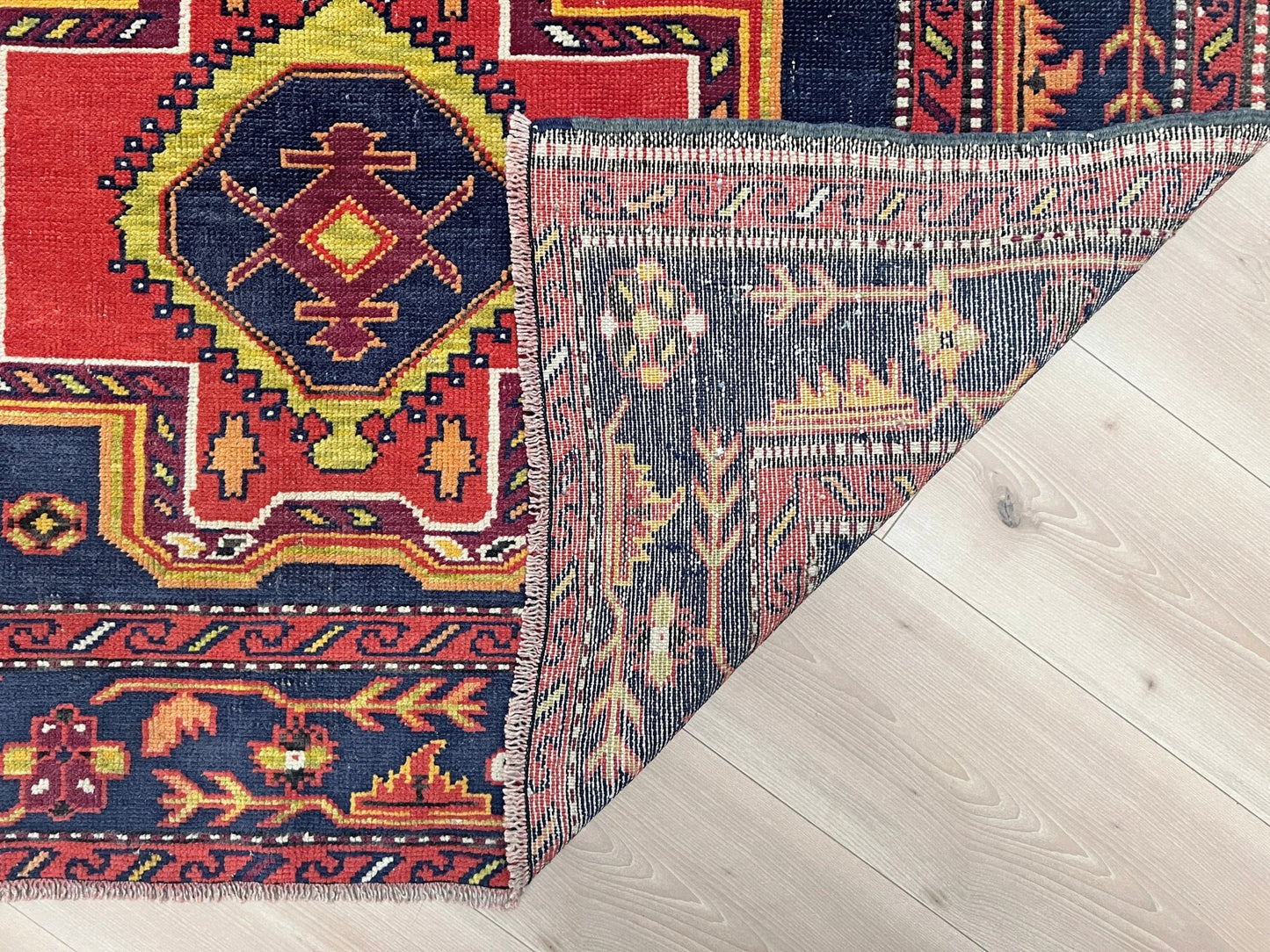 Derbend Caucasian vintage small Scatter handmade rug. Oriental rug shop San francisco bay area. Buy rug online free shipping