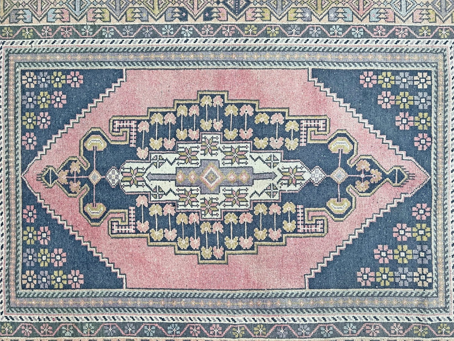 Obruk 4x6 handmade wool vintage turkish rug shop san francisco bay area. Buy handmade oriental rug online free shipping