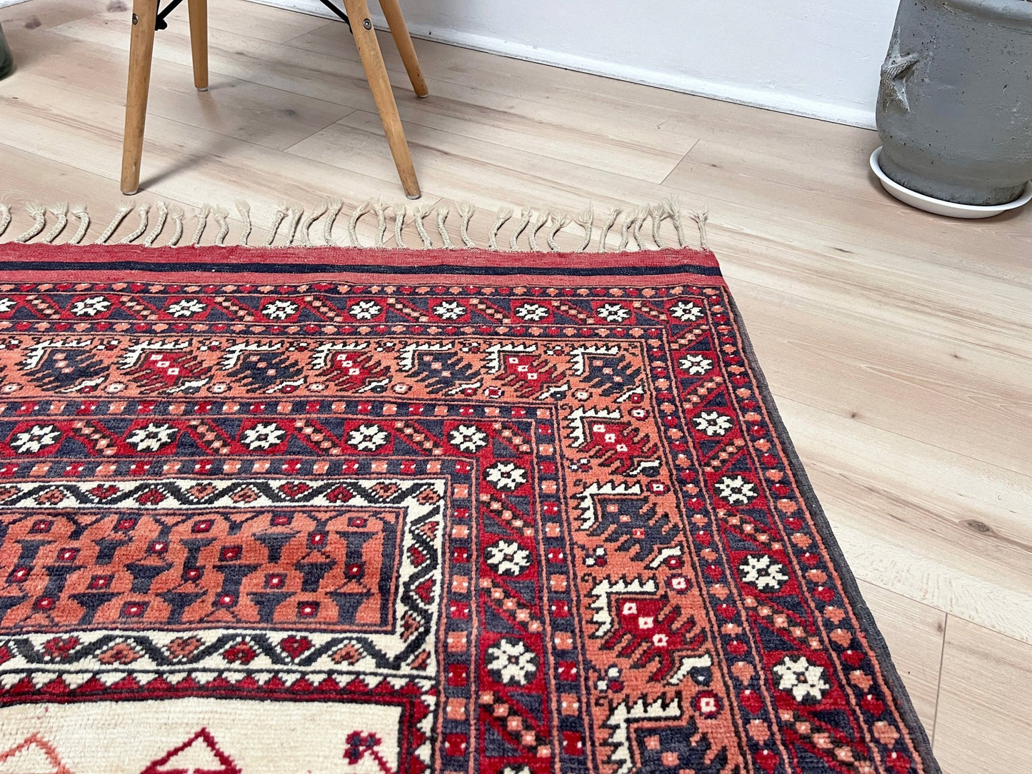 Yagcibedir vintage turkish prayer rug. Small 3x5 handmade wool rug rug shop san francisco bay area. Buy handmade rug online