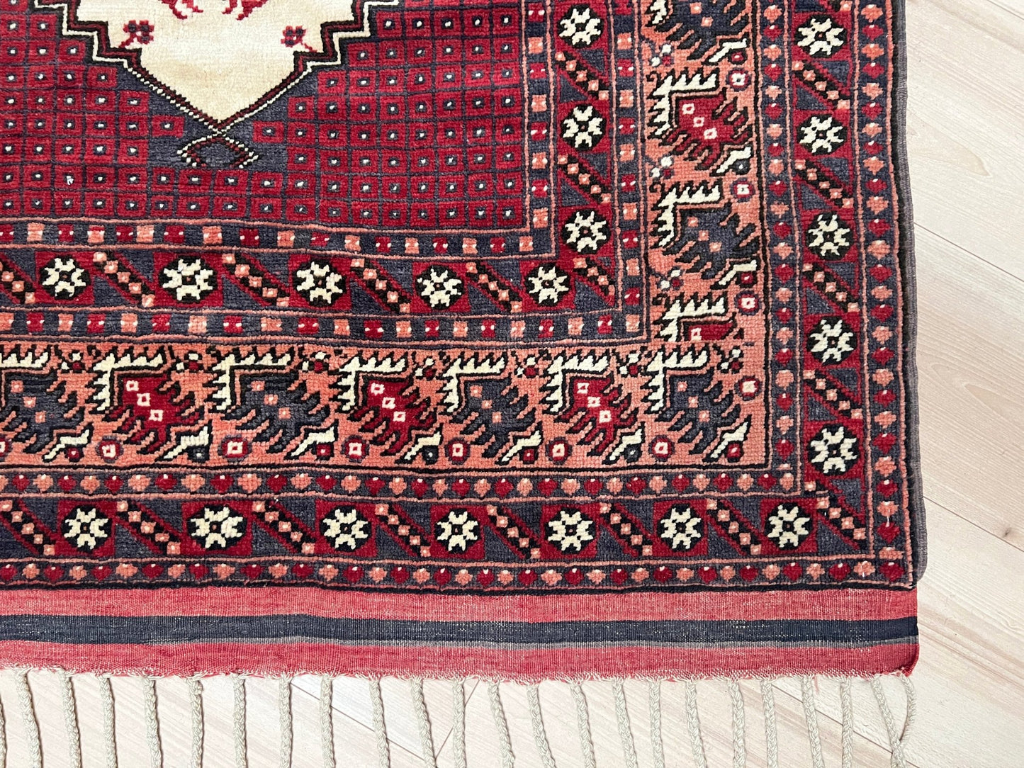 Yagcibedir vintage turkish prayer rug. Small 3x5 handmade wool rug rug shop san francisco bay area. Buy handmade rug online