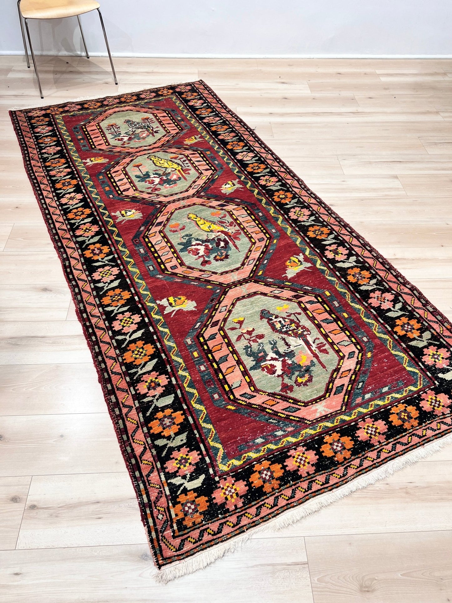 Derbend caucasian rug. Handmade wide runner rug. Oriental rug shop San Francisco Bay Area. Buy wool rug online