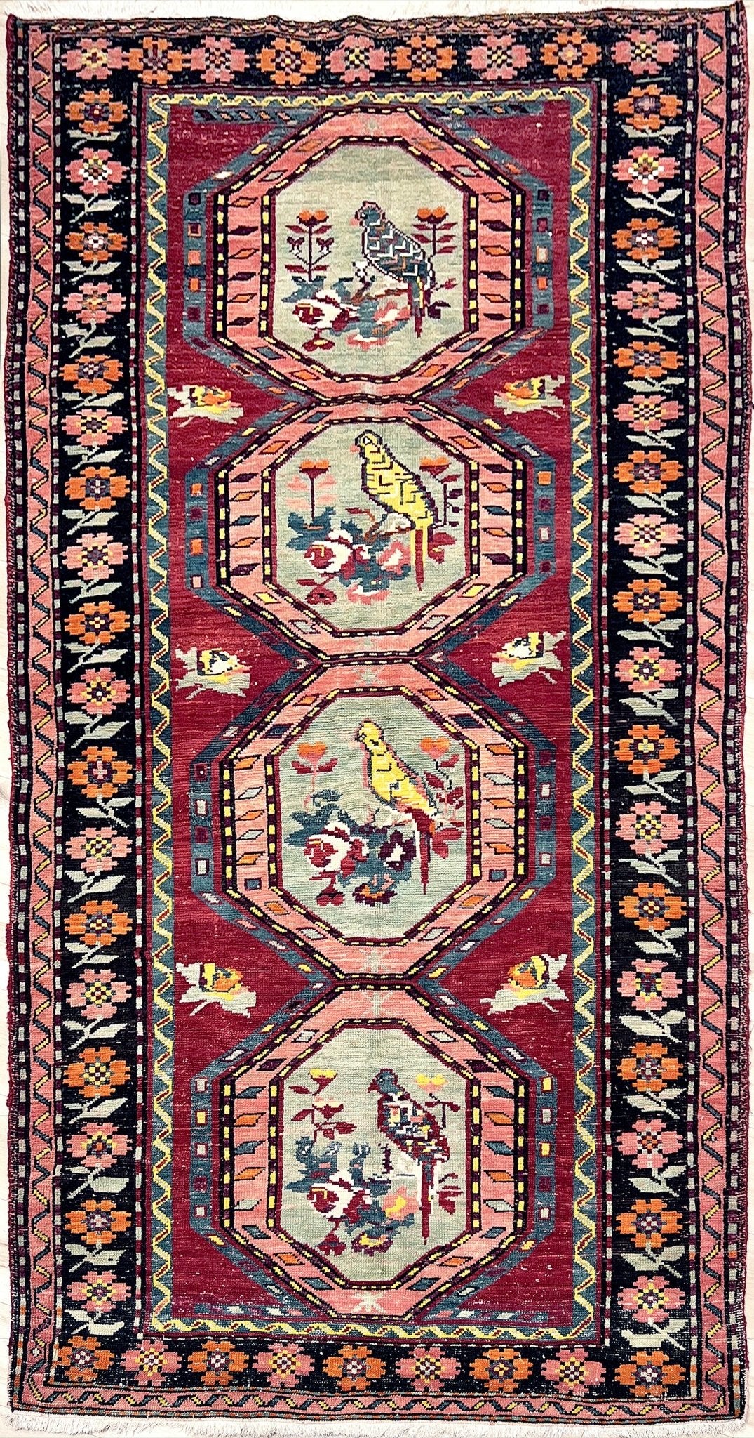 Derbend caucasian rug. Handmade wide runner rug. Oriental rug shop San Francisco Bay Area. Buy wool rug online