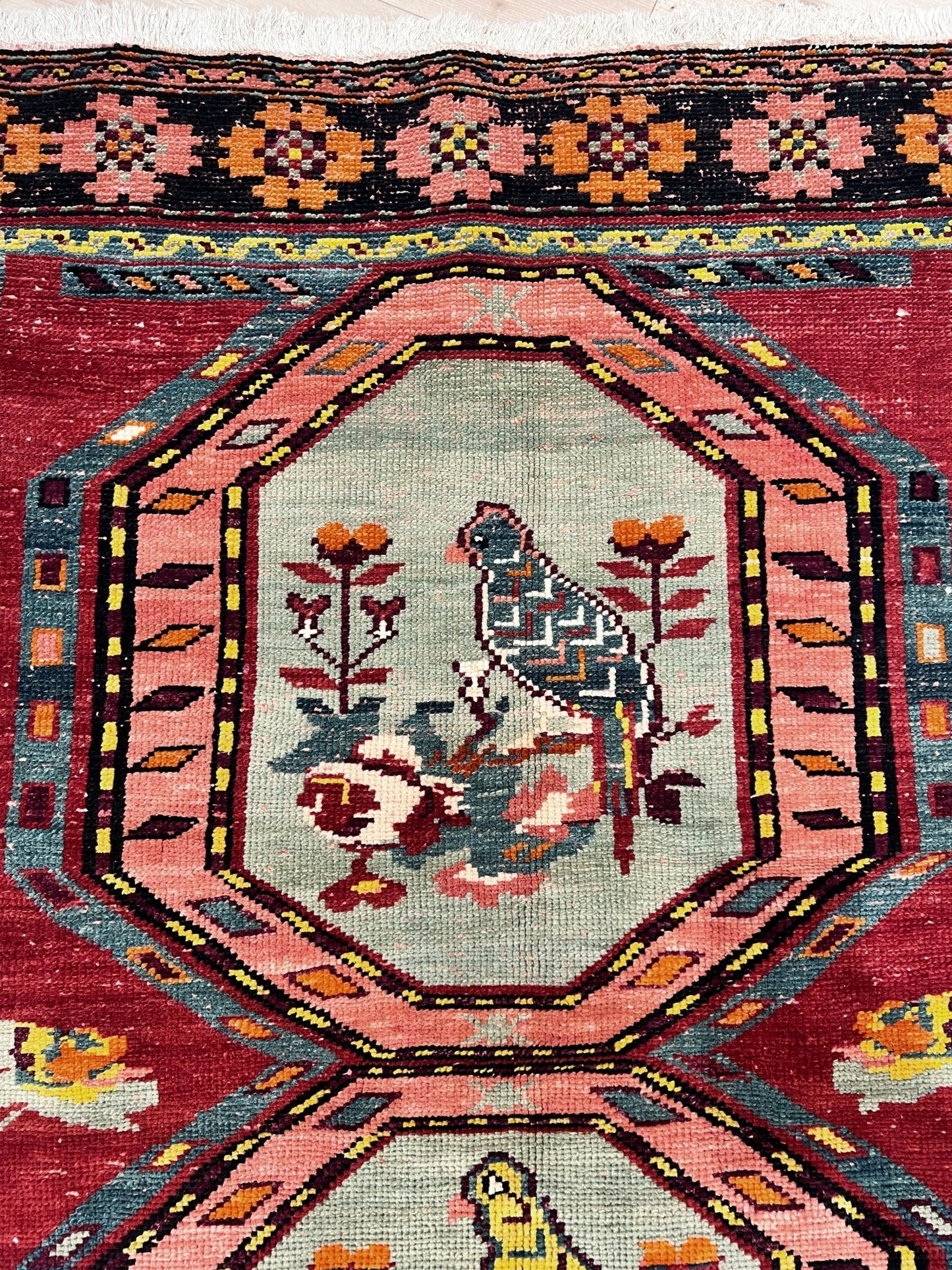 Derbend caucasian rug. Handmade wide runner rug. Oriental rug shop San Francisco Bay Area. Buy wool rug online