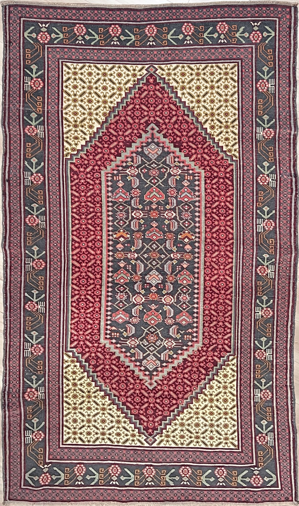 Senneh handmade Persian Rug Wide Runner. Oriental rug shop san francisco bay area. Buy wool carpet oriental rug online