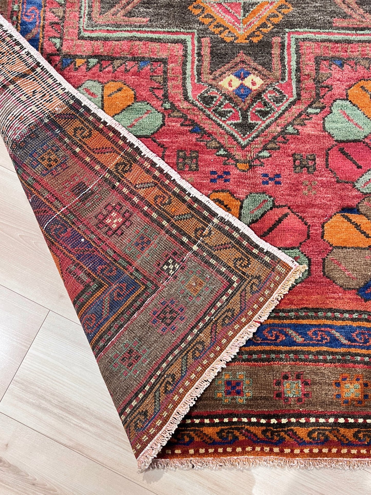 Derbend caucasian rug. Handmade wide runner rug. Oriental rug shop San Francisco Bay Area. Buy wool rug online