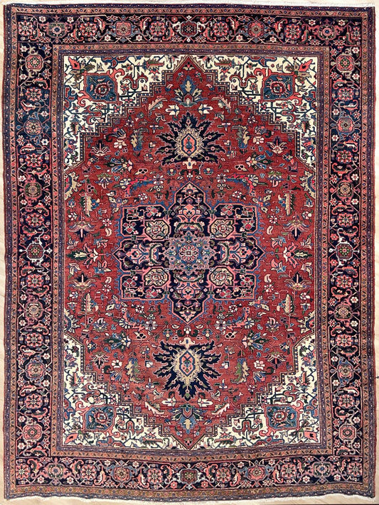 Large heriz vintage persian area rug Oriental rug shop San francisco bay area. Buy rug shop online free shipping