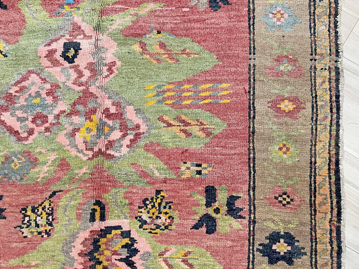 Karabagh Caucasian 4x6 vintage small wool rug. Oriental rug shop san francisco bay area. Buy handmade wool rug online