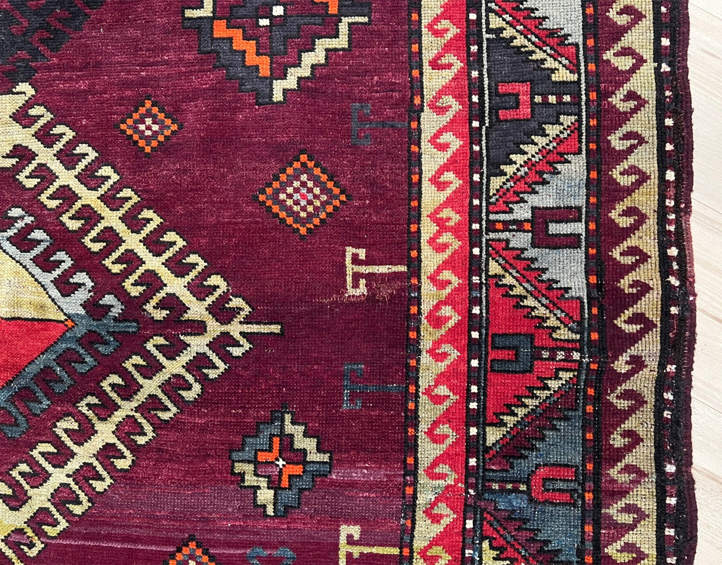 kazak caucasian vintage rug shop San francisco bay area. Rug store berkeley, palo alto. Buy handmade wool rug online