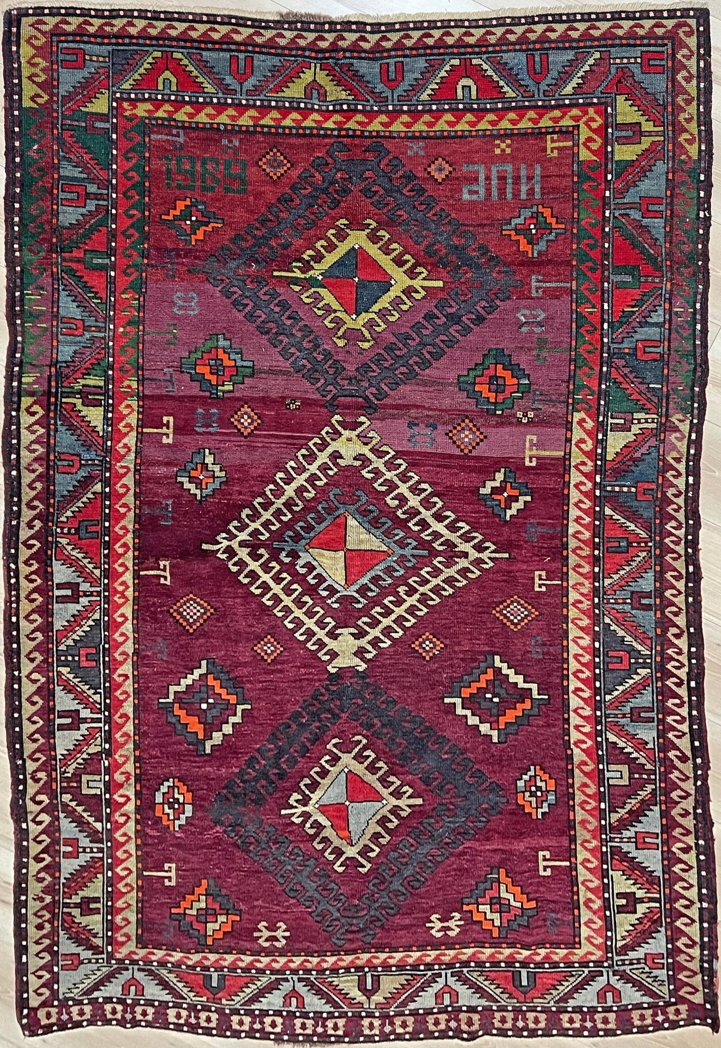 kazak caucasian vintage rug shop San francisco bay area. Rug store berkeley, palo alto. Buy handmade wool rug online