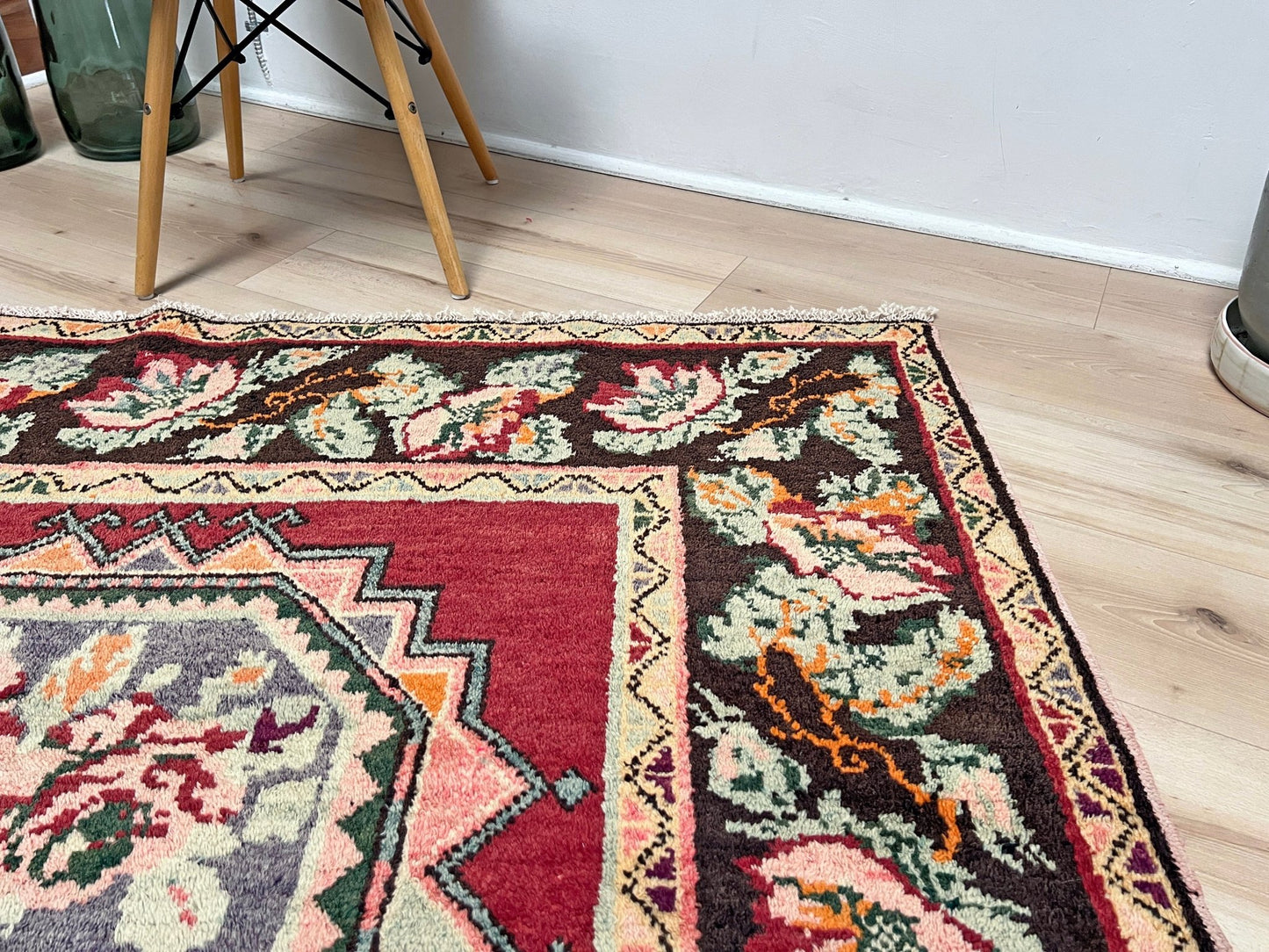 derbend karabagh caucasian rug. Oriental rug shop San Francisco Bay Area. Wide runner handmade wool rug. Buy rug online