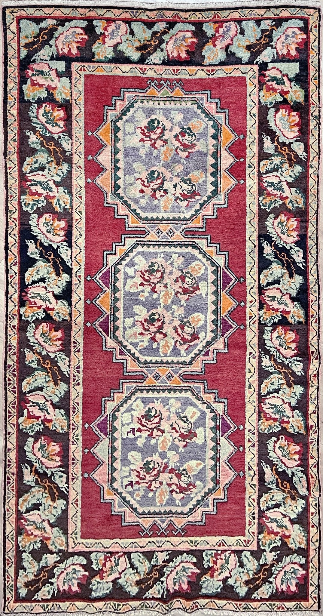 derbend karabagh caucasian rug. Oriental rug shop San Francisco Bay Area. Wide runner handmade wool rug. Buy rug online