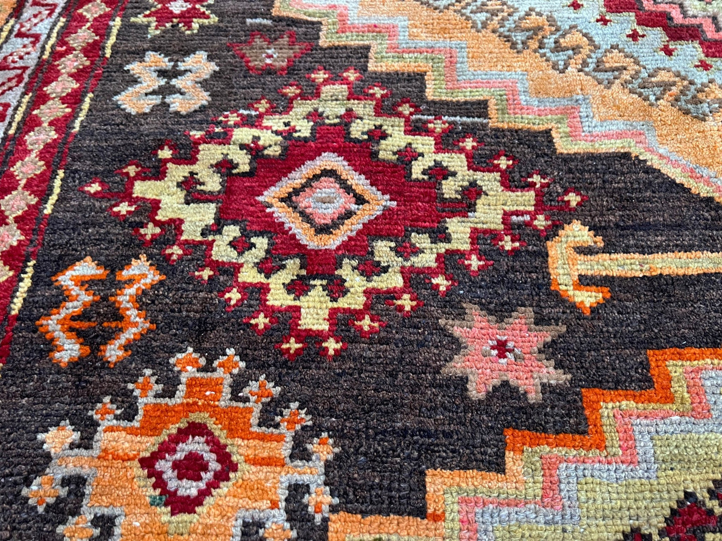 Kuba caucasian handmade wool vintage wide runner rug. Buy oriental rug shop san francisco bay area. Buy rug online free